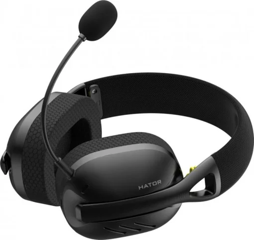 Навушники геймерскі HATOR Hyperpunk 2 Wireless Tri-mode Black (HTA-855)