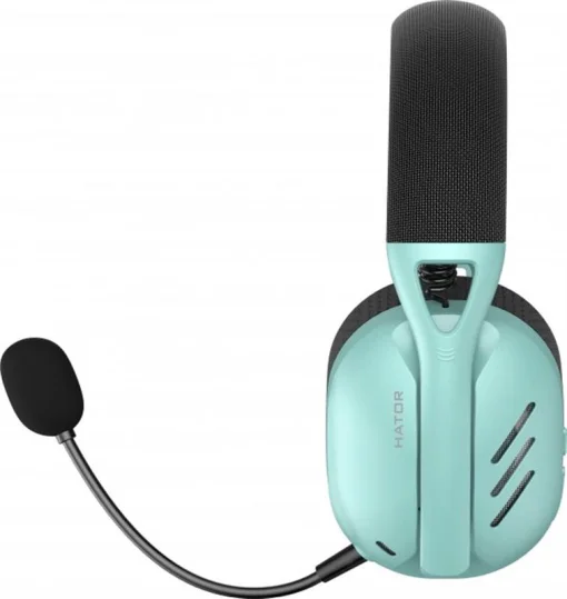 Навушники геймерскі HATOR Hyperpunk 2 Wireless Tri-mode Black/Mint (HTA-858)