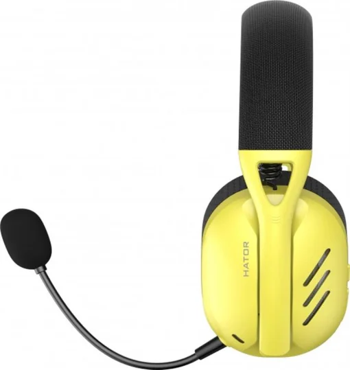 Навушники геймерскі HATOR Hyperpunk 2 Wireless Tri-mode Yellow (HTA-857)