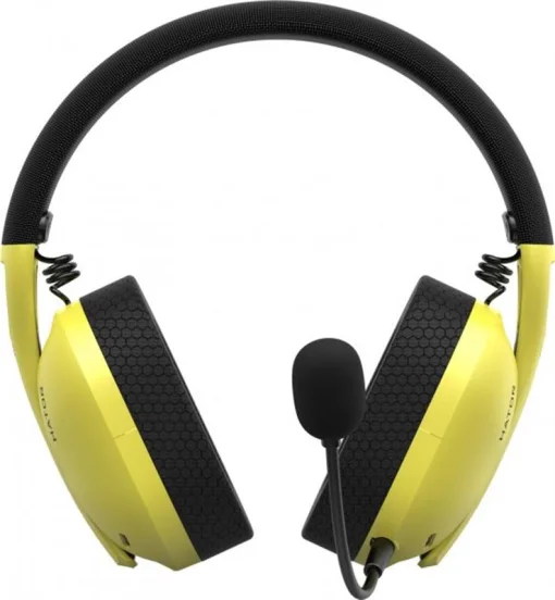 Навушники геймерскі HATOR Hyperpunk 2 Wireless Tri-mode Yellow (HTA-857)