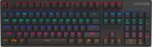 Клавіатура HATOR Starfall Rainbow Blue Switch (HTK-609)