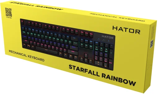 Клавіатура HATOR Starfall Rainbow Blue Switch (HTK-609)
