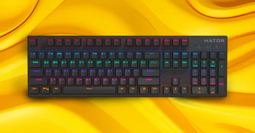 Клавіатура HATOR Starfall Rainbow Blue Switch (HTK-609)