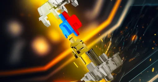 Клавіатура HATOR Starfall Rainbow Blue Switch (HTK-609)