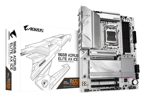 Материнская плата Gigabyte B650 Aorus Elite AX Ice Socket AM5