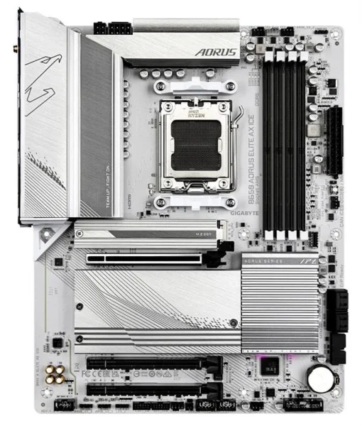 Материнская плата Gigabyte B650 Aorus Elite AX Ice Socket AM5