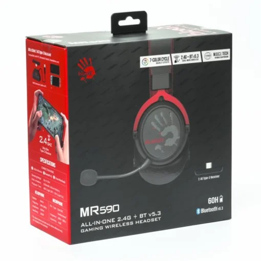 Гарнитура A4Tech Bloody MR590 Sport Red