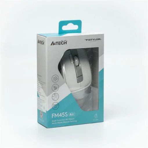 Мышь A4Tech Fstyler FM45S Air Silver White