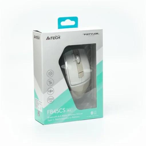 Мышь беспроводная A4Tech Fstyler FG45CS Air Cream Beige