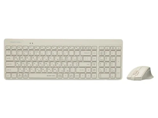 Комплект (клавиатура, мышка) беспроводной A4Tech Fstyler FG2400 Air Beige