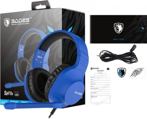 Гарнитура Sades SA-721 Spirits Blue (sa721blj)