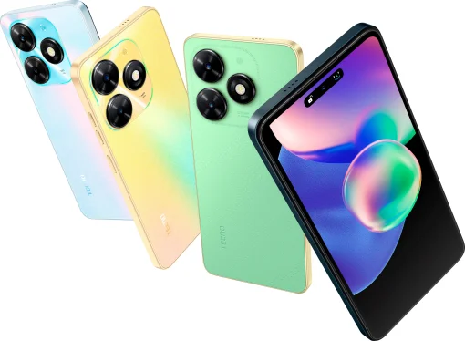 Смартфон Tecno Spark Go 2024 (BG6) 4/128GB Dual Sim Alpenglow Gold (4894947018091)