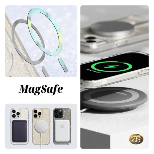 Чохол ARMORSTANDART Glow Magsafe для Apple iPhone 13 Pro Transparent (ARM69720)