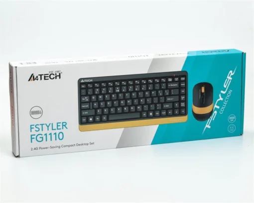 Комплект бездротовий A4TECH Fstyler FG1110 Bumblebee