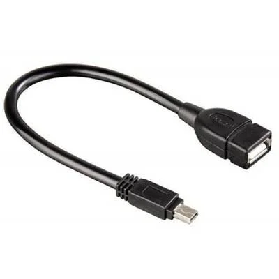Кабель OTG ATCOM USB2.0 AF/Mini-BM 0.1м (12822)