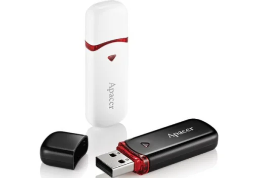 Флеш-накопичувач USB 16GB Apacer AH333 Black (AP16GAH333B-1)