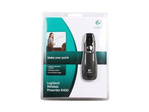 Пульт беспроводной Logitech R400 (910-001356) Black USB