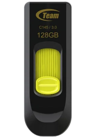 Флеш-накопитель USB3.0 128Gb Team C145 Yellow (TC1453128GY01)