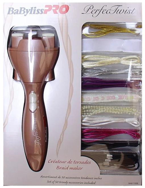 Прибор для укладки волос Babyliss Pro Perfect Twist Starter Kit BAB1100E