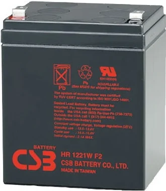 Аккумуляторная батарея CSB 12V 5AH (HR1221W) AGM
