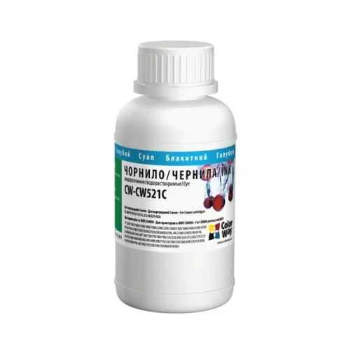 Чернила CW Canon CL-38/521 (Cyan) (CW-CW521C02) 200мл