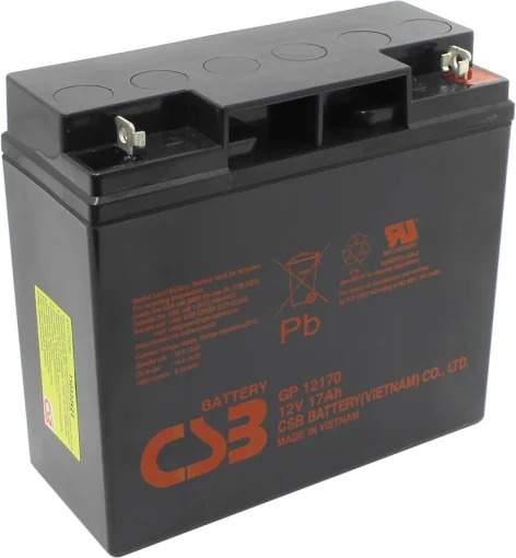 Аккумуляторная батарея CSB 12V 17AH (GP12170) AGM