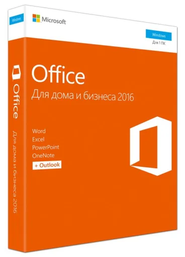 Программное обеспечение MS Office 2016 Home and Business 32/64 Russian DVD (T5D-02703)