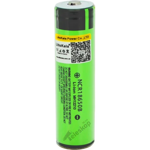 Аккумулятор LIITOKALA Li-Ion 18650 3400mAh 3.7V 6A TipTop (LII-34B-PCB)