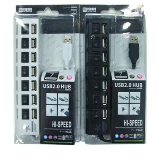 USB хаб с выключателями ATCOM TD1082 (10721)