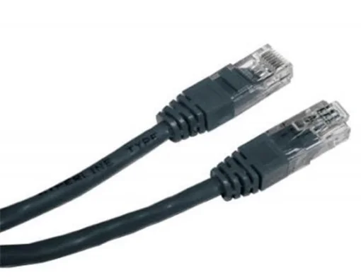 Патч-корд CABLEXPERT U/UTP Cat.5e 3м Black (PP12-3M/BK)