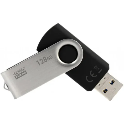 Флеш-накопитель USB3.0 128GB GOODRAM UTS3 (Twister) Black (UTS3-1280K0R11)