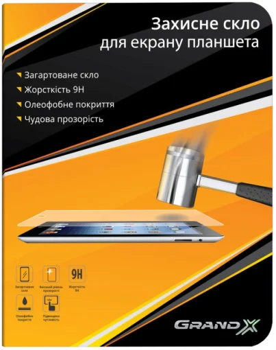 Защитное термостекло Grand-X для Lenovo Tab X103F/A10-30/TB2-30XF Black (GXLT21030)