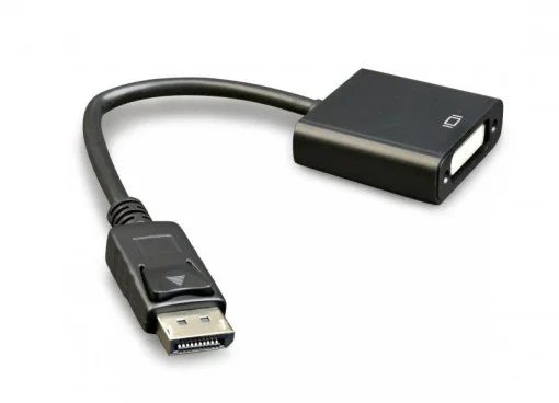 Адаптер CABLEXPERT DisplayPort - DVI Black (A-DPM-DVIF-002)