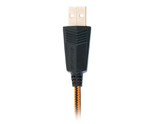 Гарнитура REAL-EL GDX-7700 Black/Orange