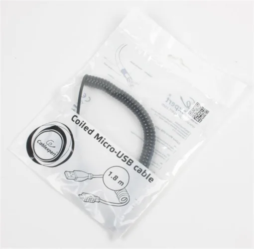 Кабель Cablexpert (CC-mUSB2C-AMBM-6) USB 2.0 - Micro B, 1.8м, спиральный
