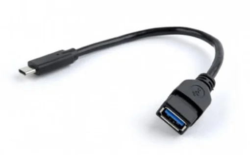 Кабель Cablexpert (A-OTG-CMAF3-01), USB3.0 Type-C - USB Type-A, 0.2 м, черный