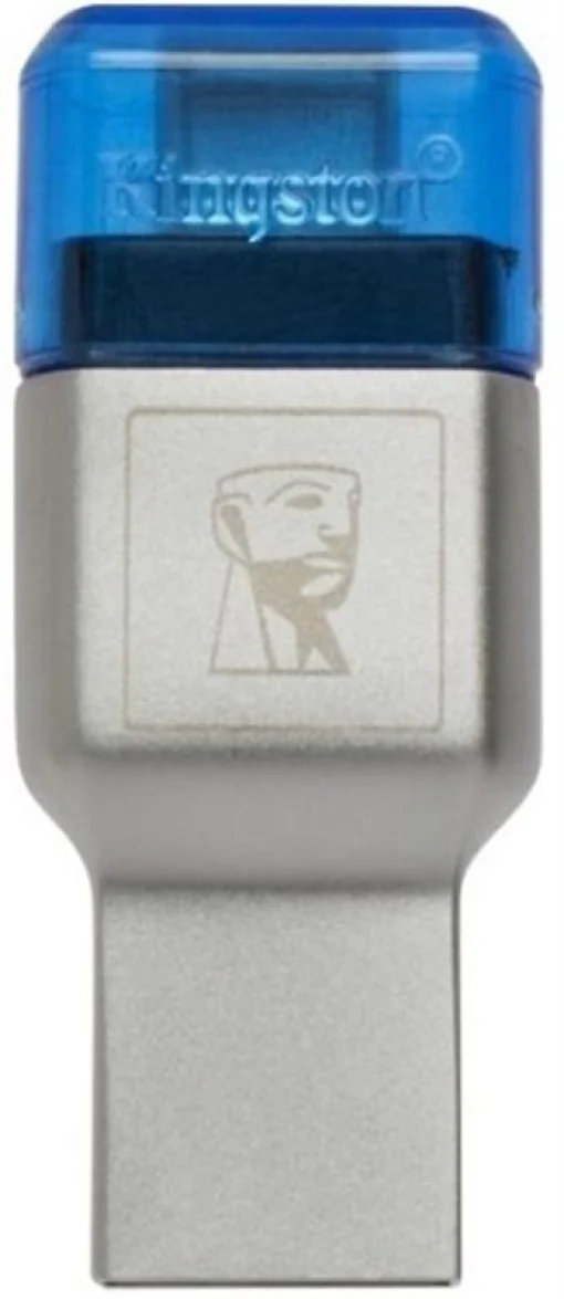 Кардидер Kingston MobileLite Duo 3C Dual Interface USB3.1 Type-A и Type-C microSD (FCR-ML3C) Metal Casing