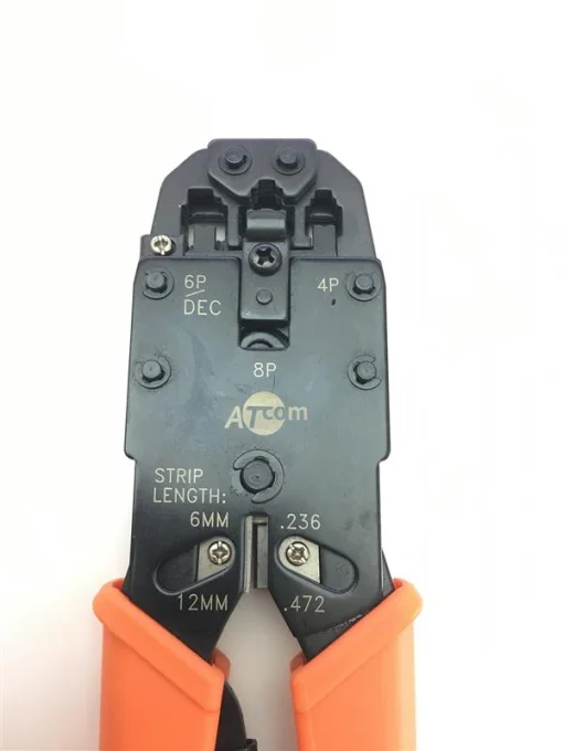 Инструмент для обжима RJ-45/RJ11 Atcom 2008R, блистер (проф. линейка)