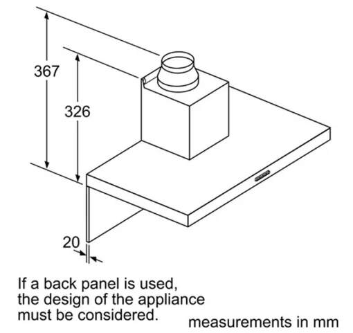 Вытяжка Bosch DWB96DM50