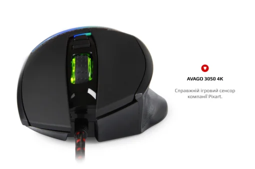 Мышка Motospeed V10 (mtv10) Black USB