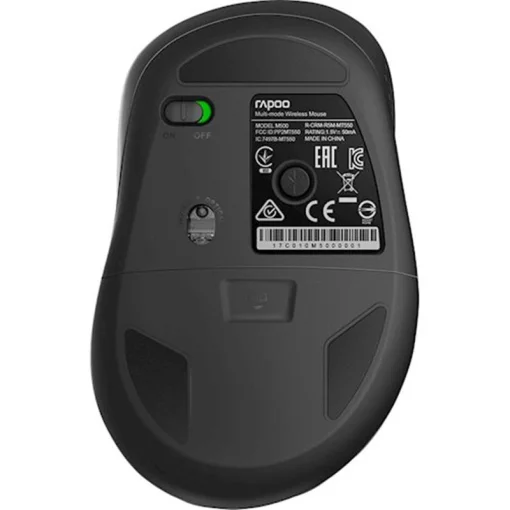 Мышка беспроводная Rapoo M500 Silent Wireless Multi-Mode Black