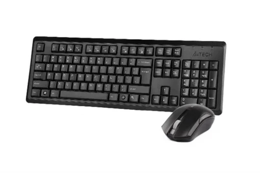 Комплект (клавиатура, мышка) беспроводной A4Tech 4200N (GR-92+G3-200N) Black USB