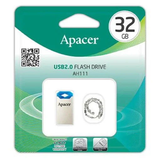 Флешка APACER AH111 32GB Blue (AP32GAH111U-1)