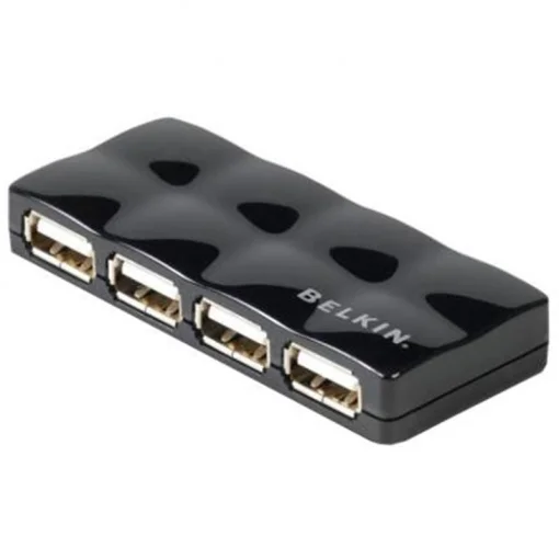 Концентратор USB2.0 Belkin Mobile Hub Black (F5U701cwBLK) 7хUSB2.0+бж