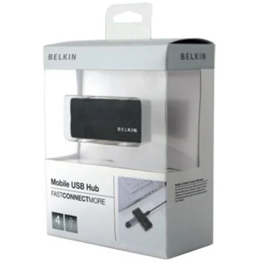Концентратор USB2.0 Belkin Mobile Hub Black (F5U701cwBLK) 7хUSB2.0+бж