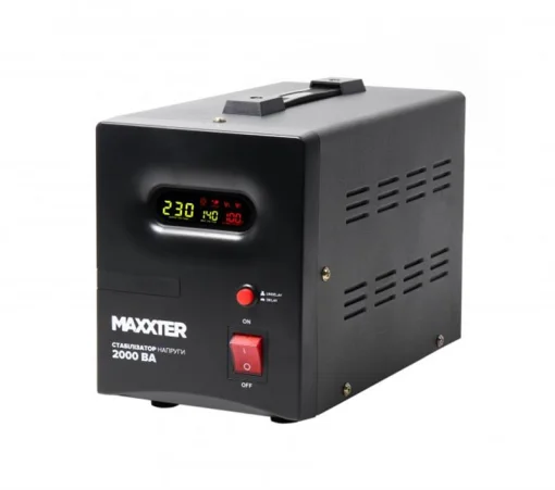 Стабілізатор напруги MAXXTER MX-AVR-S2000-01