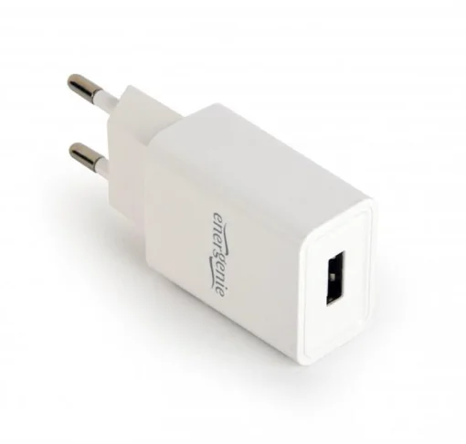Сетевое зарядное устройство для EnerGenie (1USBх2.1A) White (EG-UC2A-03-W)