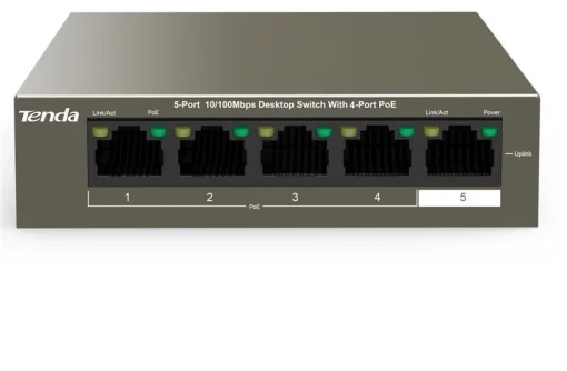 Комутатор TENDA TEF1105P-4-38W
