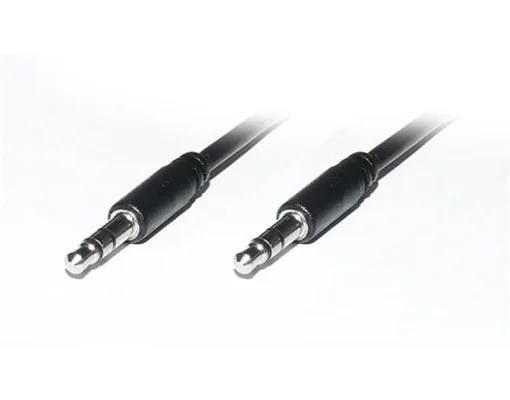 Кабель REAL-EL mini-jack 3.5 мм 1м Black (EL123500040)