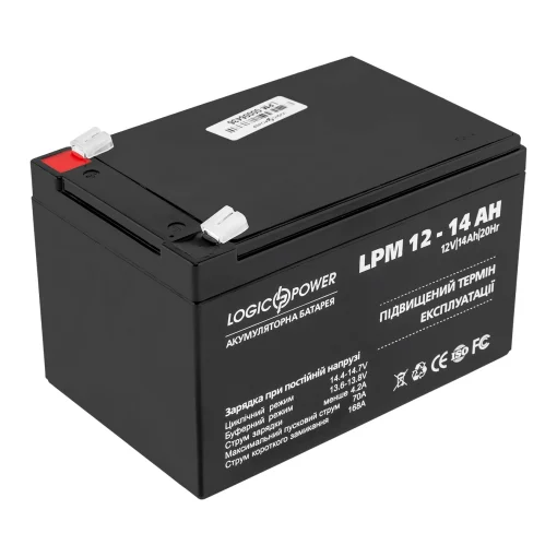 Аккумуляторная батарея LogicPower LPM 12V 14AH (LPM 12 – 14 AH) AGM